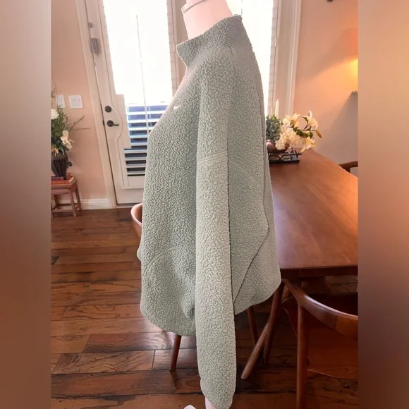 Nike Green Fleece Sweatshirt - Picture 3 of 6